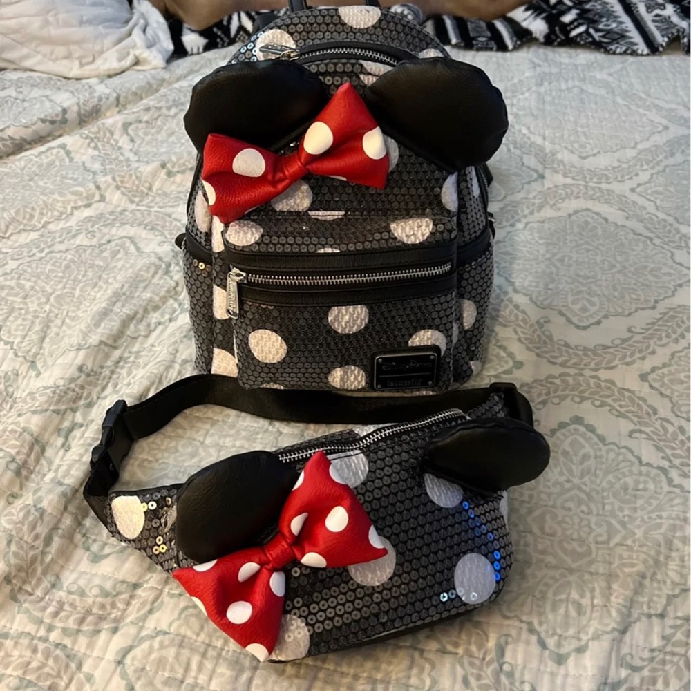 Minnie lounge fly backpack